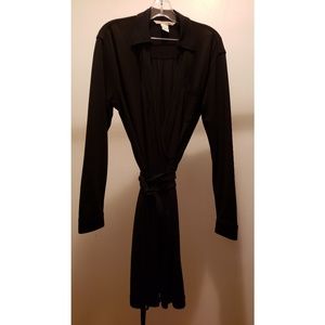 DIANE VON FURSTENBURG Black Wrap Dress size 8